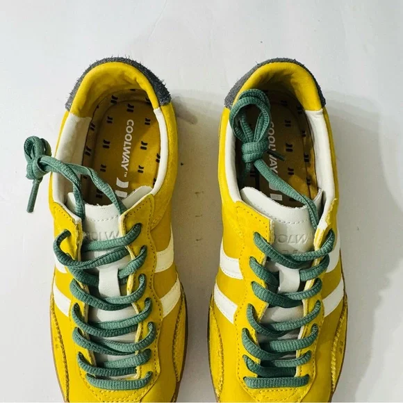 COOLWAY Kizuno Yellow Mellow Sneaker Size 6 - Picture 8 of 16